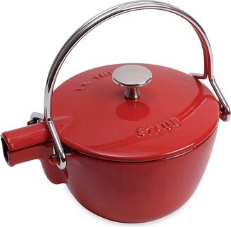 1 Quart Cast Iron Tea Kettle-AE