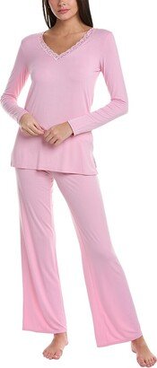 2Pc Feather Essentials Pajama Set-AA