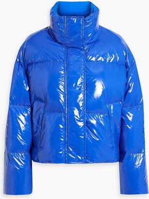 Tatum quilted vinyl down jacket