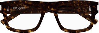 Square Frame Glasses-CZ