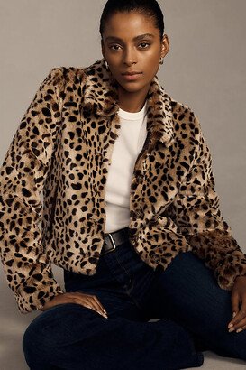 The Pony Keg Cheetah Faux Fur Jacket