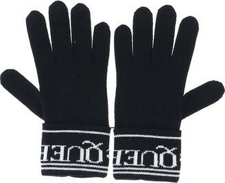 Logo Intarsia Gloves