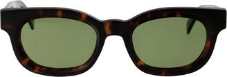 Rectangle Frame Sunglasses-BK