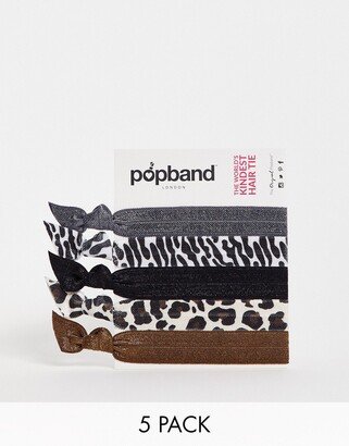 Popband Animal Hairbands 5 Pack
