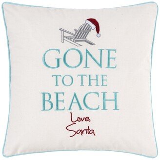 Gone to the Beach Pillow