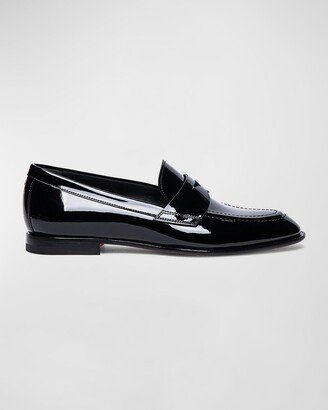 Facile Patent Leather Penny Loafers