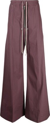 Drawstring Wide-Leg Trousers-AB