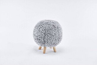 Groovy Puff Ottoman Stool Gray - Home 2 Office