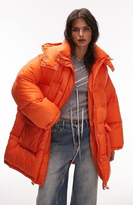 Hooded Puffer Jacket-BI