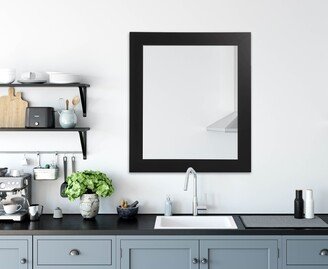 BrandtWorks Matte Black Wall Mirror