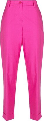 Tapered-Leg Tailored Trousers-AG