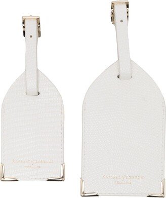 Textured Luggage Tags Set