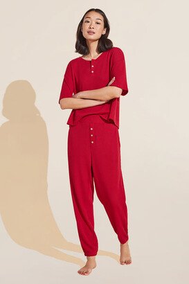 Cozy TENCEL™ Modal Waffle Short Sleeve & Pant PJ Set