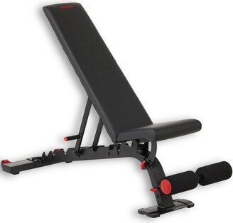 Decathlon Corength Domyos 900, Reinforced Flat and Incline Weight Bench - One Size, Black