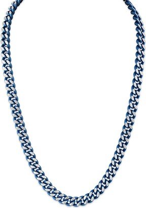 Esquire Blue Curb Chain Necklace