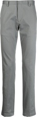 Straight-Leg Cotton Trousers-CW