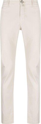 Logo-Patch Straight-Leg Trousers-BH