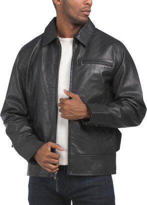 TJMAXX Leather Jacket For Men