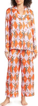 Harlequin Print Pajamas