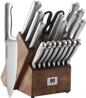 Miso Master Supreme Series 19-pc High Carbon Stainless Steel Knife Set in Wood Block