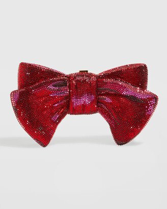 Crystal Bow Clutch Bag