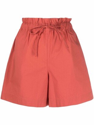 Drawstring Waist Shorts