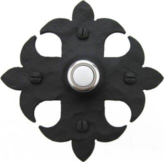 D1 Gothic Spanish Style Mediterranean Wrought Iron Doorbell Cover