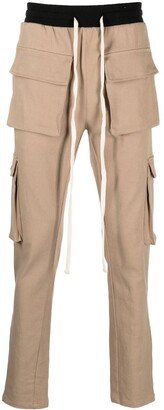 MOUTY Cargo-Pocket Tapered Trousers