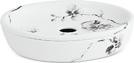 Orchid Porcelain Soap Dish