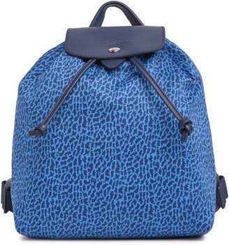 Le Pliage Panther Print Backpack