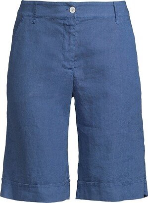 Rosso35 Garment-Dyed Bermuda Shorts