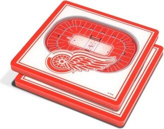 NHL Detroit Red Wings 3D Stadium View Coaster