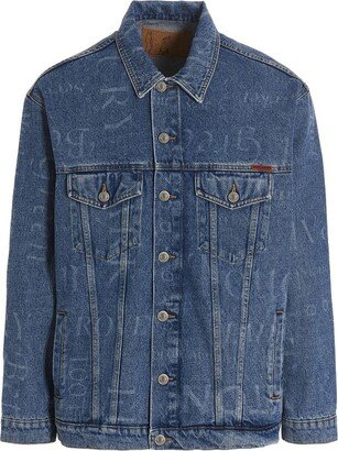 Oversize denim jacket-AA