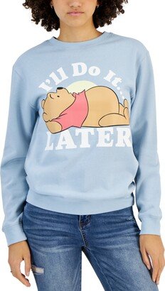 Juniors' Winnie The Pooh Later Graphic Sweatshirt