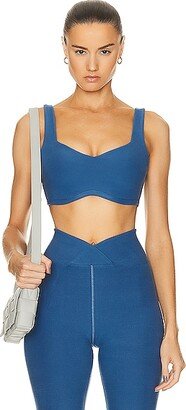 The Isadora Sports Bra in Blue