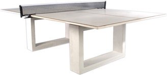 James De Wulf Colored Concrete Ping Pong & Dining Table