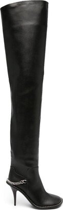 Ryder 95mm thigh-high boots