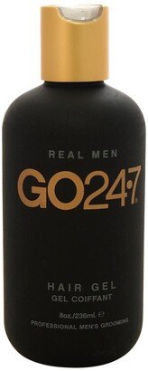 GO247 M-HC-1268 8 oz Real Men Hair Gel for Men