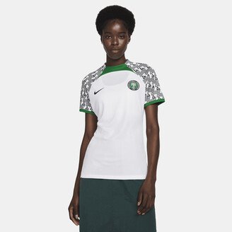 Nigeria 2022/23 Stadium Away Women's Dri-FIT Soccer Jersey in White