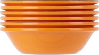 Mario Luca Giusti Orange Saint Tropez Bowl Set, 6 pcs