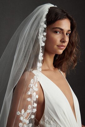 Embroidered Floral Veil