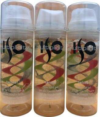 ISO Twister Multiplicity Firm Hold Gel 5.1 OZ Set of 3