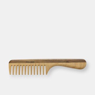 Legno Beech and Kotibe Wood Wide Tooth Comb