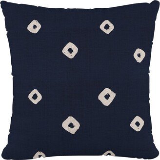 Tamara Outdoor Throw Pillow Blue