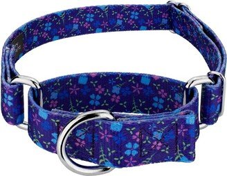 Country Brook Petz Blueberry Fields Martingale Dog Collar (1/2 Inch, Mini)