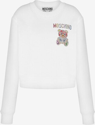 Jewel Teddy Bear Organic Cotton Sweatshirt