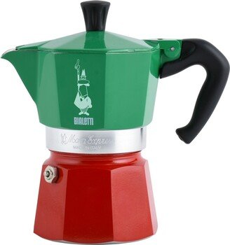Moka Express 130 Ml 3 Cups Tricolore Coffeemaker