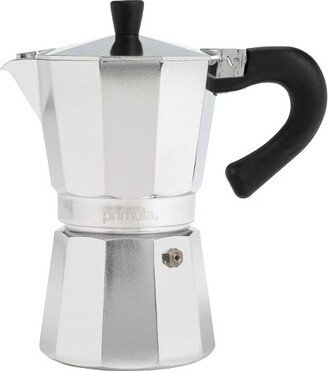 Aluminum 6 Cup Stovetop Espresso Maker Polished