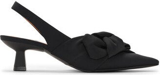 Soft Bow Slingback Pumps