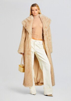 Averie Faux Fur Coat-AB